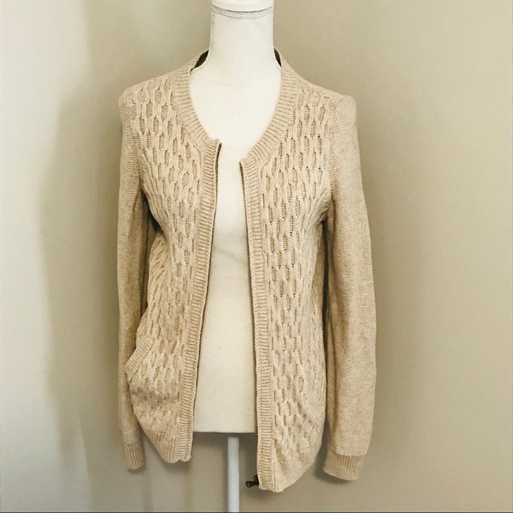 Talbots Full Zip Sweater